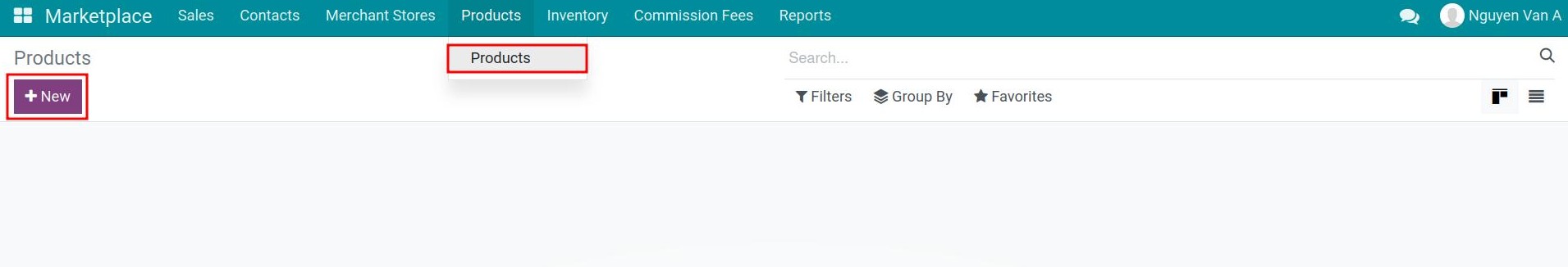 Create product in Viindoo Marketplace
