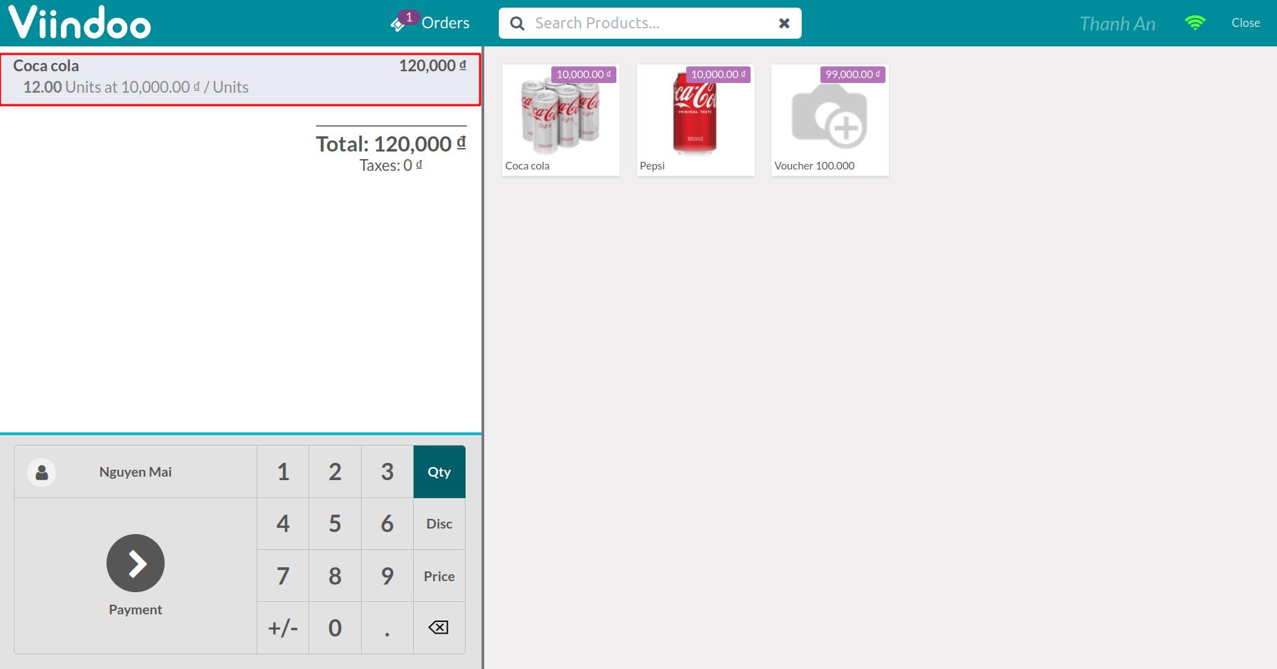Add products to sale orders
