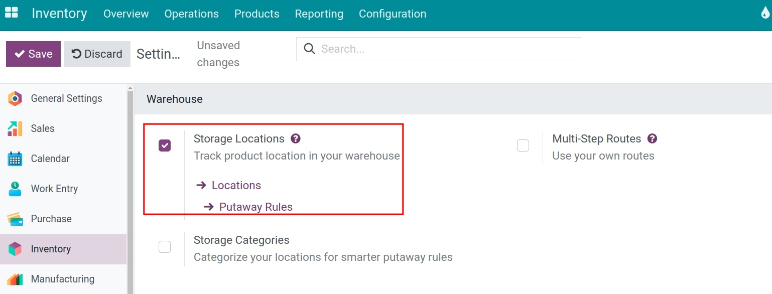 Activate Multi-Locations
