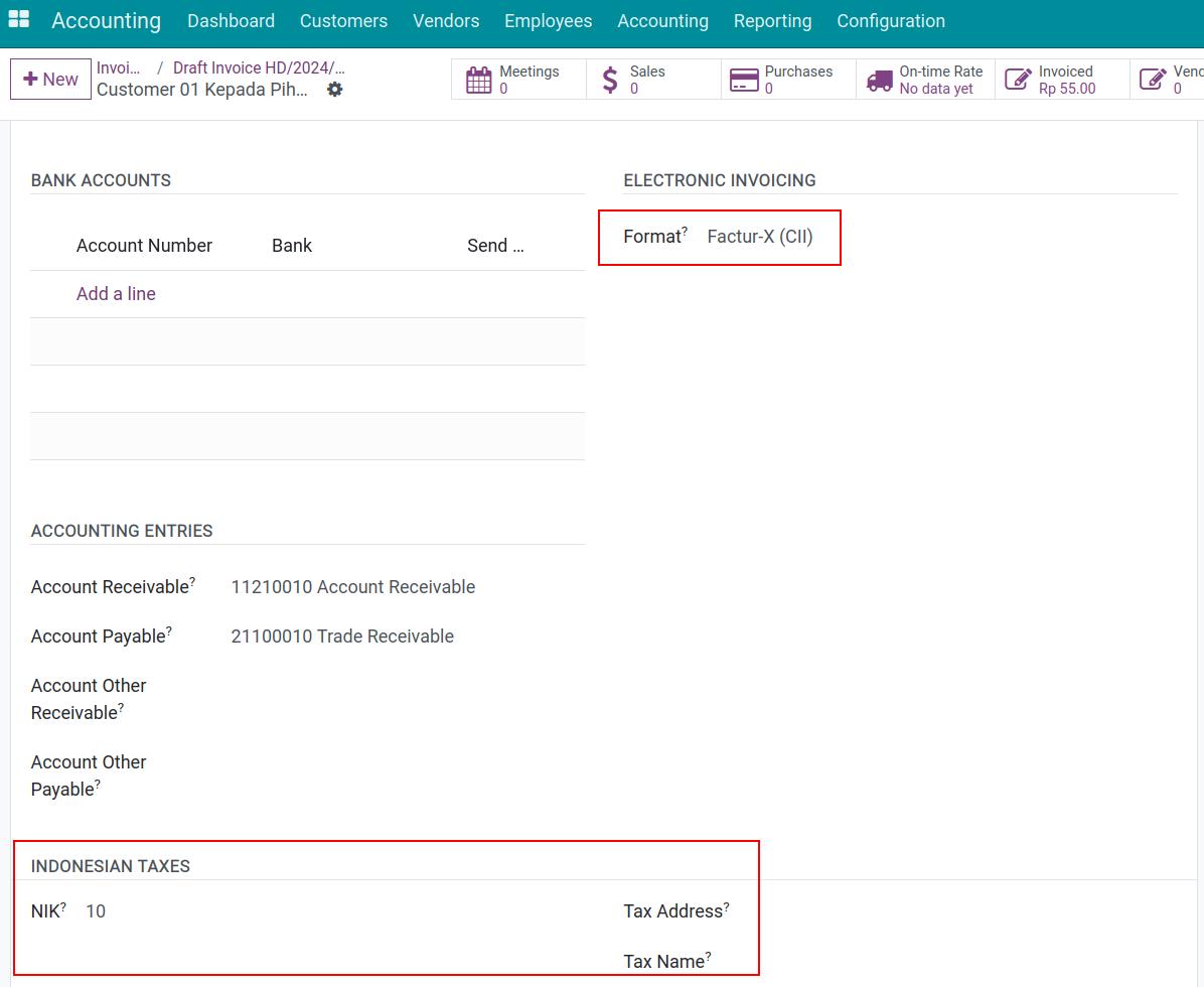 install localized accounting modules