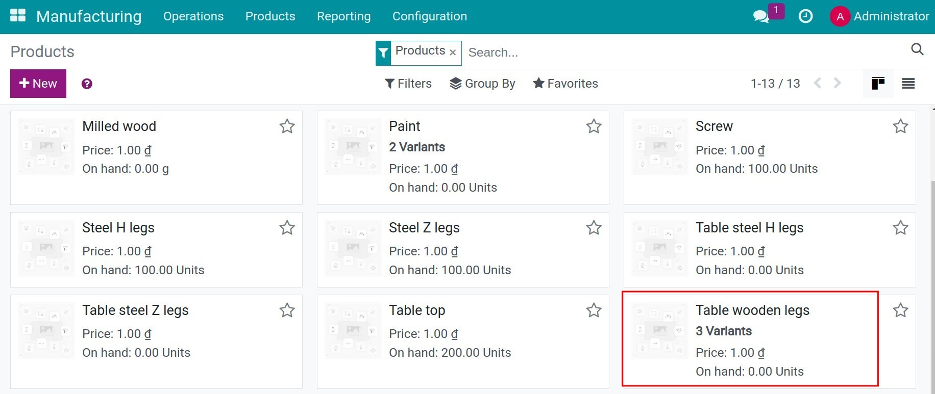 Accessing the product in Viindoo