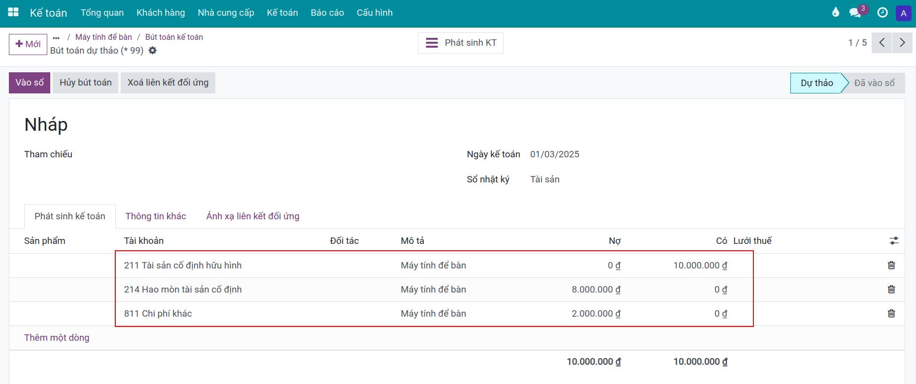 Tiêu hủy tài sản