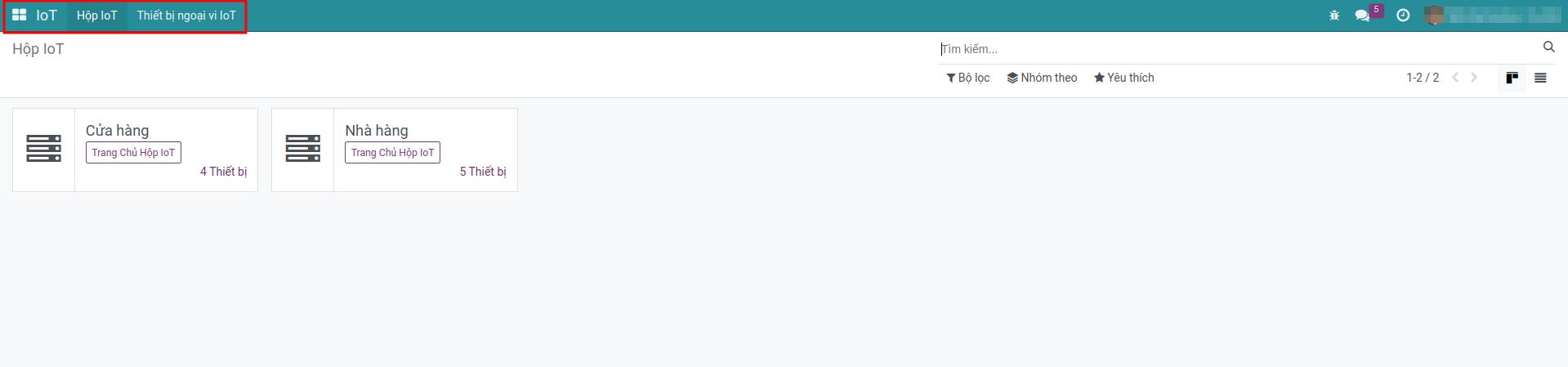 Quyền truy cập IoT