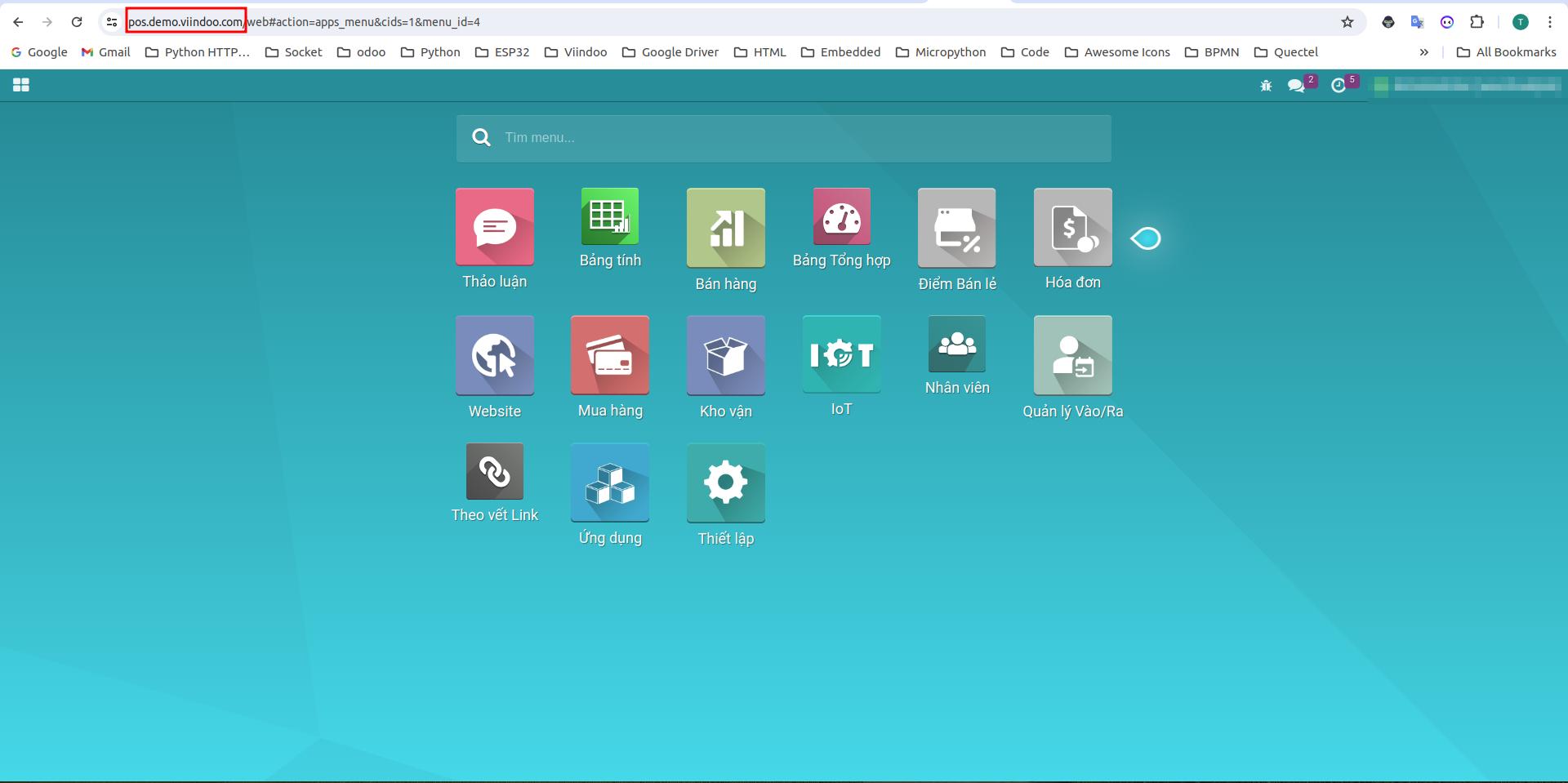 Địa chỉ hệ thống