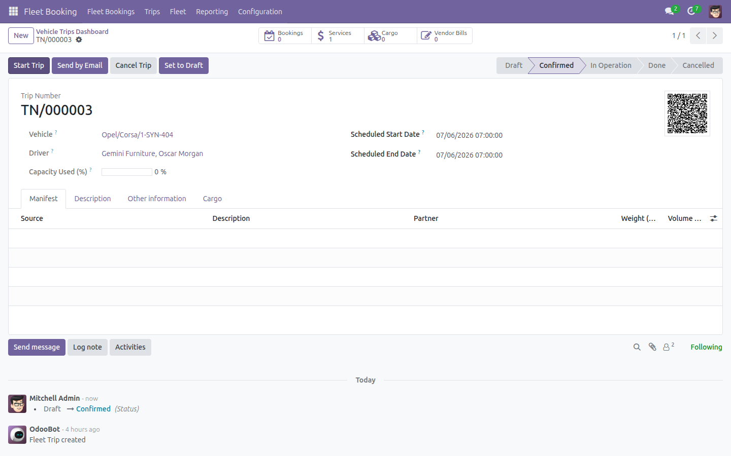 Fleet Trip Accounting - Cost & Revenue by Trip