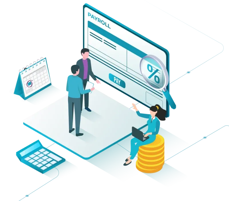 Viindoo Payroll software illustration