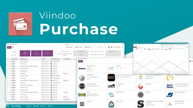 Mời thầu với Phần mềm Quản lý Mua hàng Viindoo