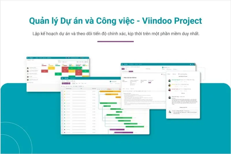 quy trình làm việc Viindoo Project
