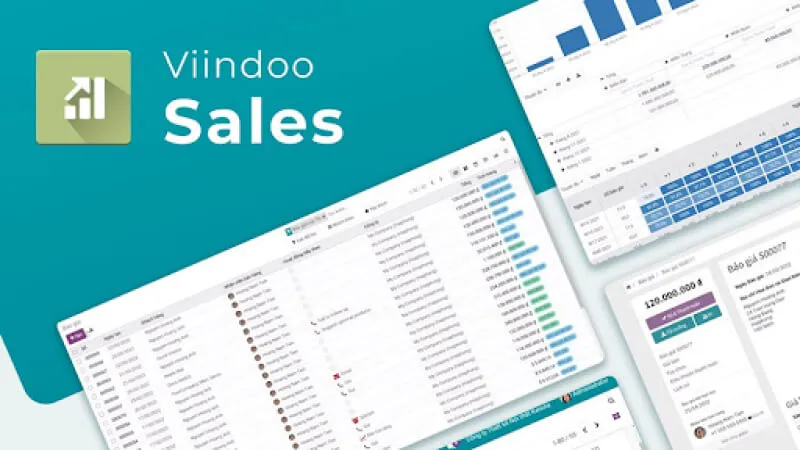 Viindoo Sales tối ưu hóa quy trình bán hàng