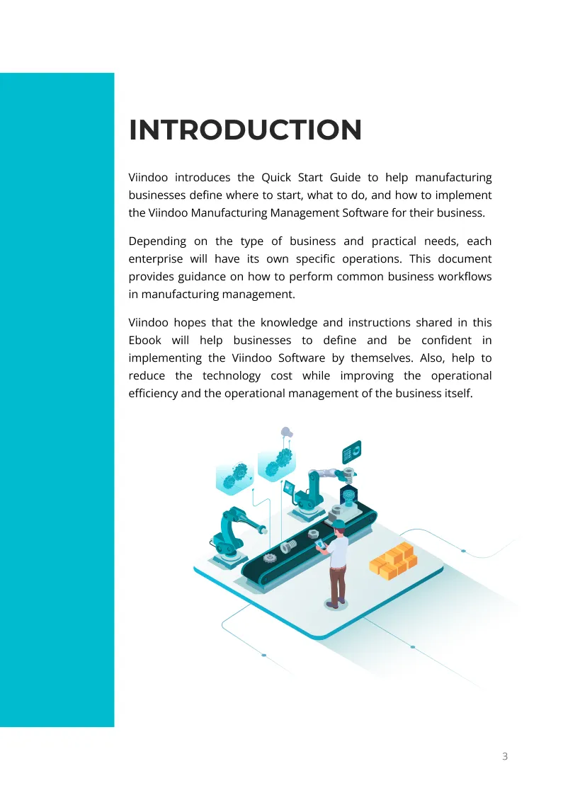 Quick Start Guide with Viindoo Manufacturing