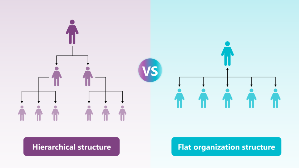 Flat Organization: No-hierarchy management, limitless strategy