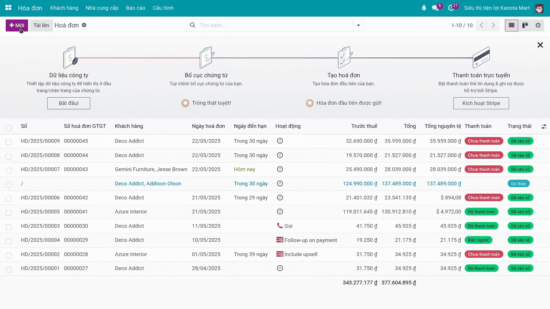 Tạo và gửi hóa đơn điện tử từ Viindoo Invoicing - Viindoo Invoicing Giải pháp Hóa đơn điện tử và Thanh toán Tạo và gửi hóa đơn điện tử từ Viindoo Invoicing - Viindoo Invoicing Giải pháp Hóa đơn điện tử và Thanh toán