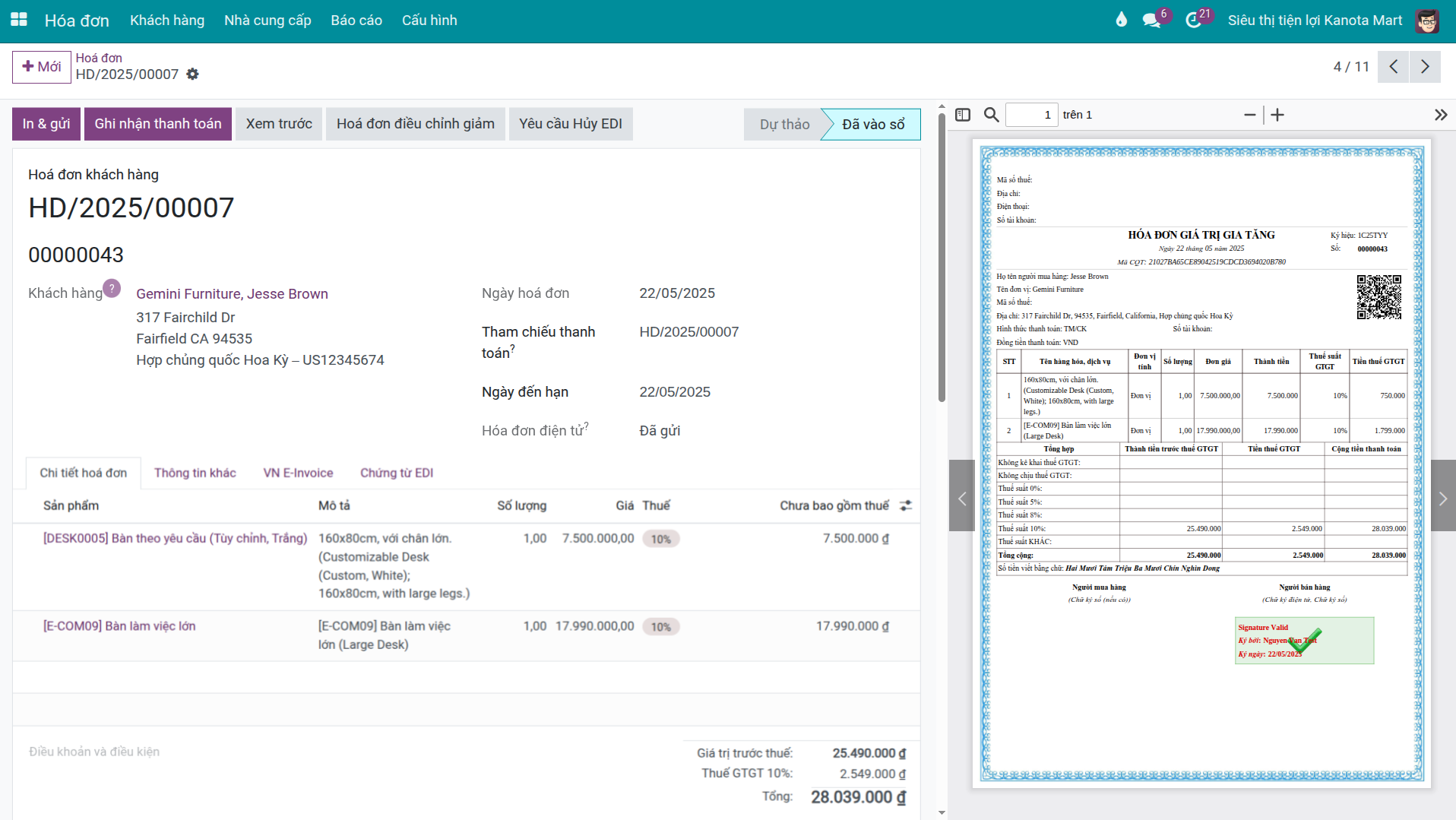 Viindoo Invoicing Giải pháp Hóa đơn điện tử và Thanh toán