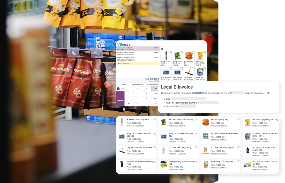 Viindoo Retail ERP Suite