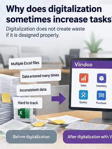 Why digitalization sometimes increases data entry Why digitalization sometimes increases data entry