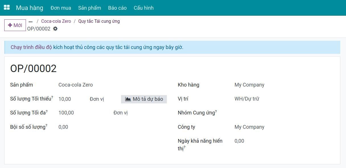 Quy tắc tồn kho tối thiểu cho vật tư trong Viindoo Quy tắc tồn kho tối thiểu cho vật tư trong Viindoo