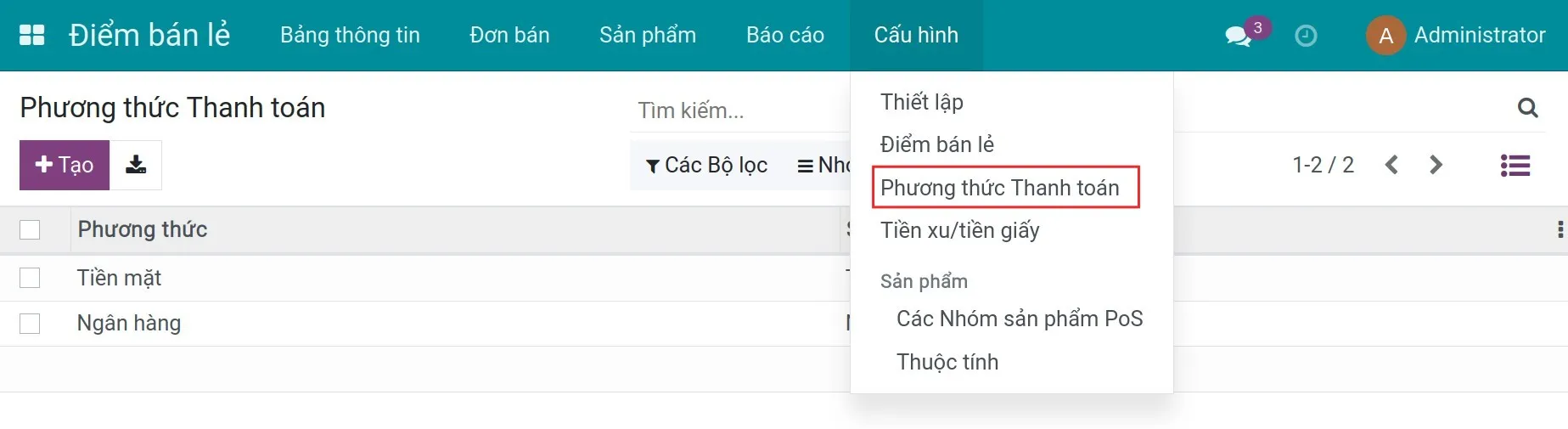 Phần mềm quản lý chuỗi cửa hàng bán lẻ