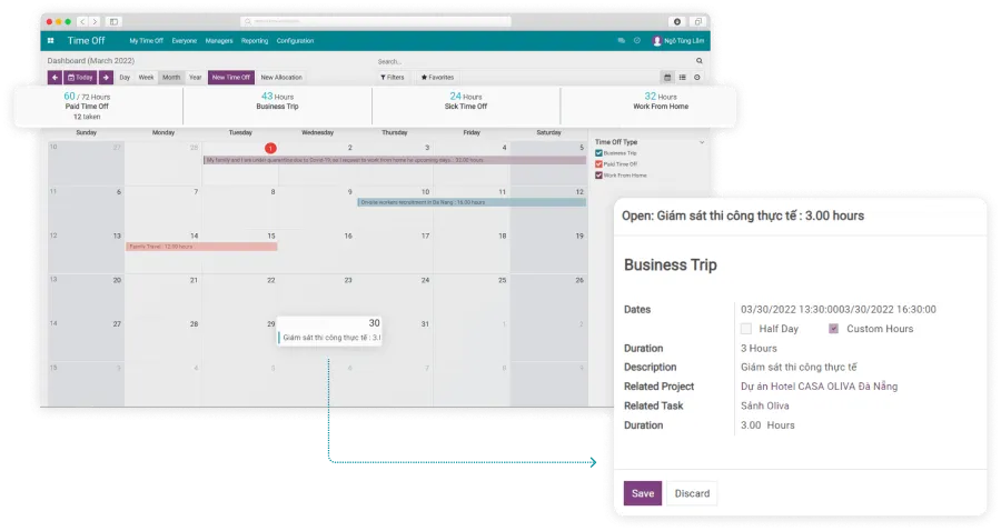 Automatically calculate payroll