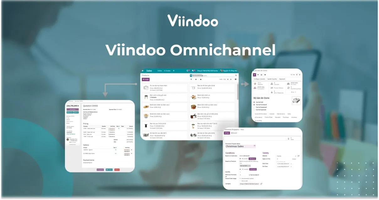 Viindoo Omnichannel Platform